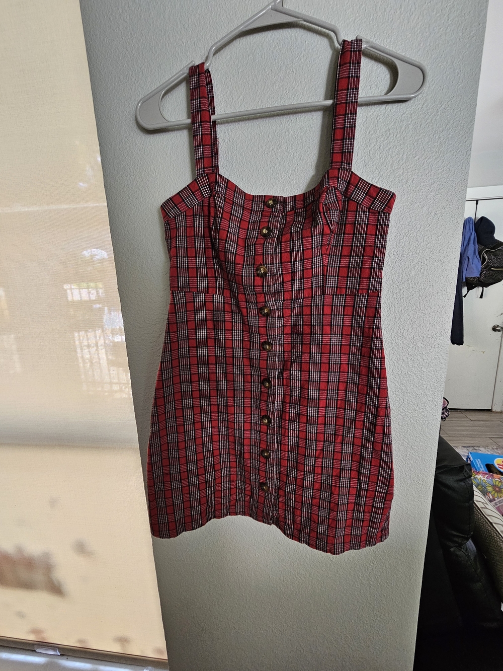 Plaid Mini Dress